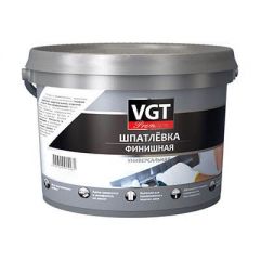 Шпатлевка акриловая VGT (ВГТ) Premium финишная универсальная 25 кг