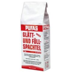 Шпатлевка гипсовая Pufas Glatt-und Fullspachtel белый мешок №3 5 кг