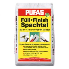 Шпатлевка гипсовая Pufas Full + Finish Spachtel 20 кг