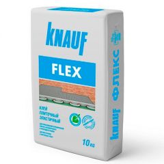 Клей для плитки и природного камня Кнауф Флекс 10 кг