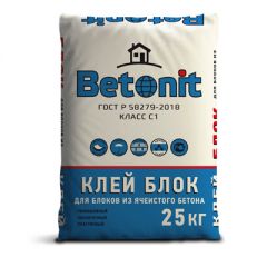 Клей для блоков Betonit (Бетонит) Блок 25 кг
