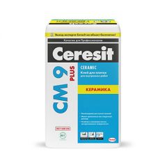 Клей для плитки Ceresit CM 9 Plus 25 кг