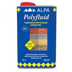 Гидроизолирующее средство Alpa Polyfluid 5 л