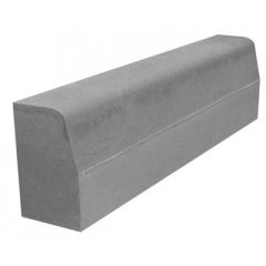 Бордюрный камень СтройДизайн (Клинзавод) Садовый серый 1000х300х150 мм