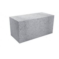 Блок СтройДизайн (Клинзавод) пескоцементный полнотелый 390х190х188 мм