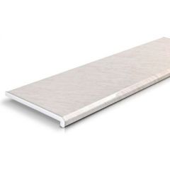 Подоконник Danke (Данке) Premium Мрамор Классик глянцевый, ширина 550 мм, 1000 мм