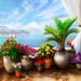 Фреска Affresco (Аффреско) Лучшие пейзажи Яркие цветы Арт. 6487