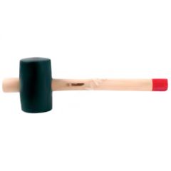 Киянка резиновая Зубр Мастер 0,34 кг с деревянной ручкой (2050-55_z01)