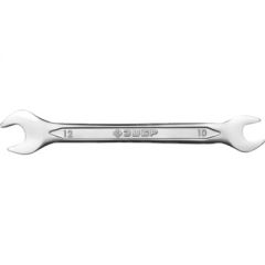 Ключ гаечный рожковый Зубр 10-12 мм (27010-10-12)