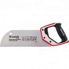 Пила для фанеры с запилом 300 мм, каленый зуб 3D, 11-12 TPI, 3-комп рукоятка, Pro Matrix (Матрикс) (23145)