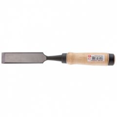 Долото-стамеска Russia (Раша) 25 мм плоское, деревянная рукоятка (24262)