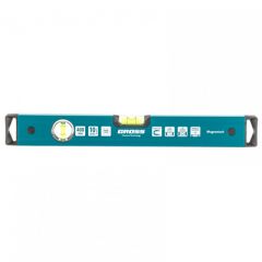 Уровень алюминиевый Gross (Гросс) 400 мм 2 глазка (33710)