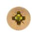 Дюбель-гвоздь СибрТех 8x60 полипропиленовый с потайным бортиком (42132) 100 шт