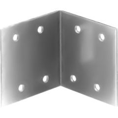 Уголок мебельный широкий Зубр УМШ-1,5 30х30х30 х 1,5 мм белый цинк (31034-30)