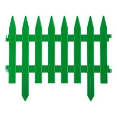 Забор декоративный Grinda Классика 28х300 см зеленый (422201-G)