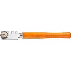 Стеклорез Sparta 6-роликовый деревянная ручка (872235)