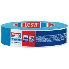 Лента малярная Tesa 4435 UV Paper Tape Синяя 50 м (4435)