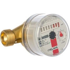 Водосчетчик 1/2 дюйма горячей воды Itelma (80мм)