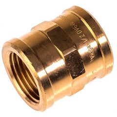 Муфта соединительная равнопроходная Viega (Виега) бронза ВР 1 1/2″ (267766)