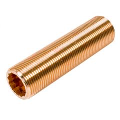 Ниппель равнопроходный удлиненный Viega (Виега) бронза НР 3/4″ х 80 мм (VG 319304)