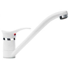 Смеситель Bamboo (Бамбу) для кухни под камень BM-01 Белый (31BM.01L.1110.401)