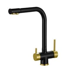 Смеситель для кухни под фильтр Zorg (Зорг) Sanitary (ZR 348 YF Black Bronze)