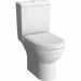 Унитаз напольный Vitra безободковый механизм Geberit S50 Open-back Белый (с сидушкой и бачком) (9797B003-7204)