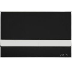 Кнопка смыва Vitra для инсталляций 742-ххх-ххх, 748-ххх-хх и 750-ххх-хх Select Черный, Хром (740-1101)