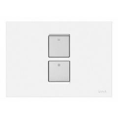 Кнопка смыва Vitra для инсталляций 748-ххх-хх и 750-ххх-хх Twin Белый (748-0101)