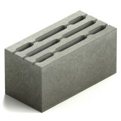Блок бетонный восьмищелевой Steingot М75 390х190х188 мм