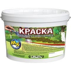 Краска Мастер-Класс для защиты садовых деревьев 20 кг