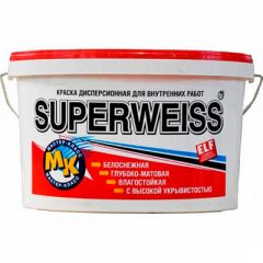 Краска Мастер-Класс ВД-АК-203 Superweiss белая 1 кг