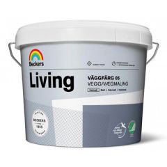 Краска Beckers Living Vaggfarg Ливинг Ваггфарг 05 для стен и потолков глубокоматовая база А 2,7 л
