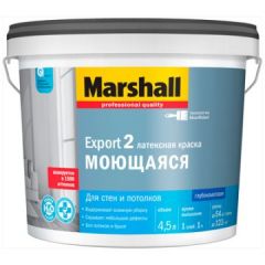 Краска Marshall Export-2 база BW 4,5 л