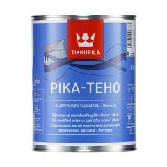Краска акрилатная Tikkurila Pika-Teho Пика-Техо база А матовая 0,9 л