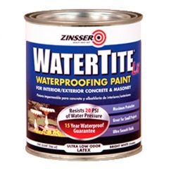 Краска интерьерная Zinsser Watertite LX водоотталкивающая противогрибковая 0,946 л