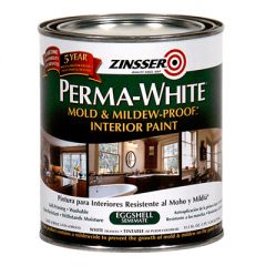 Краска интерьерная Zinsser Perma-White самогрунтующаяся яичная скорлупа 0,946 л