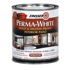 Краска интерьерная Zinsser Perma-White самогрунтующаяся полуглянцевая 0,946 л