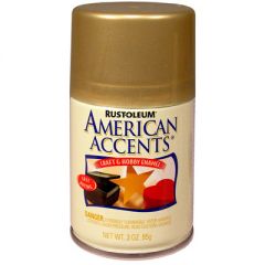 Краска с эффектом металлика на алкидной основе American Accents Золотой Металлик (209674) 0,850 кг