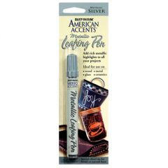 Стойкая краска-карандаш дизайнерская - маркер American Accents Серебряный металлик (215191) 0,01 кг