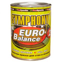 Краска Symphony Euro-Balance 2 металлическое ведро 0,9 л