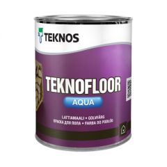 Краска Teknos для пола Teknofloor Aqua РМ1 0,9 л