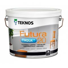 Краска Teknos Futura Aqua 20 РМ1 2,7 л