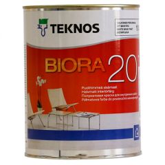 Краска Teknos Biora 20 Remonttimaali для стен и потолка РМ1 0,9 л