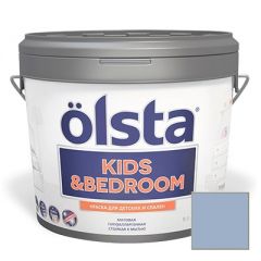 Краска интерьерная Olsta Kids and Bedroom 124A Merlan 9 л