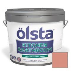 Краска интерьерная Olsta (Ольста) Kitchen and Bathroom 5A Intence Peach 0,9 л