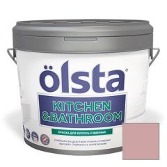 Краска интерьерная Olsta Kitchen and Bathroom 158A Fleur 0,9 л