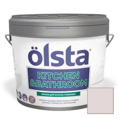 Краска интерьерная Olsta Kitchen and Bathroom 149A Mild Shadow 2,7 л
