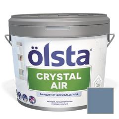 Краска интерьерная Olsta Crystal Air 125C Mild Blue 0,9 л