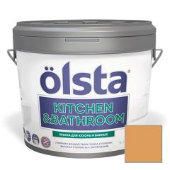Краска интерьерная Olsta Kitchen and Bathroom 32C Rich Oak 9 л